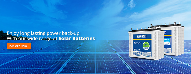 Solar Batteries | Luminous